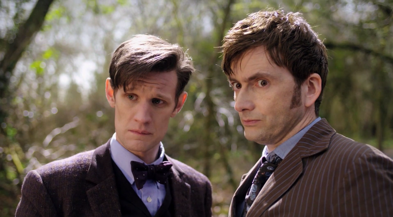 Illustration for article titled A closer look at the first trailer for The Day of The Doctor